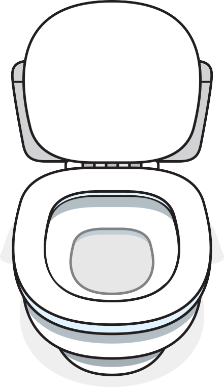 Look into toilet bowl before flush for clues on digestive health